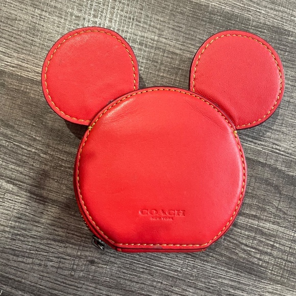 MICKEY MOUSE COACH CHANGE PURSE - Picture 3 of 3